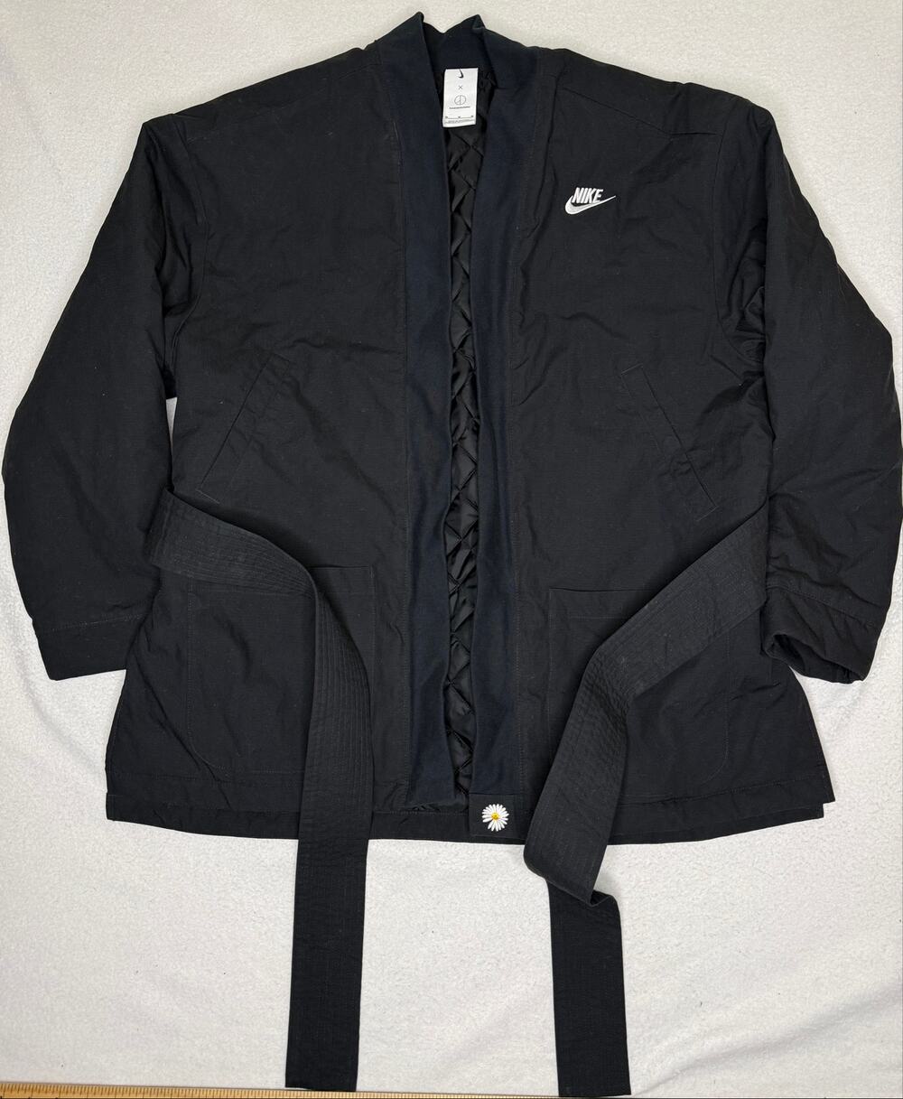 Nike x G-Dragon PEACEMINUSONE Kimono Jacket DR0099-010 Black M No Vest